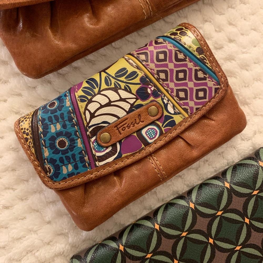 Fossil Leather Wallet - Small